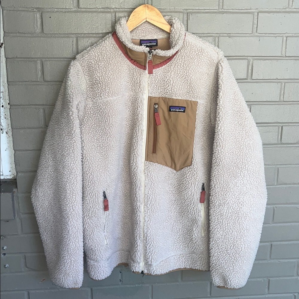 Patagonia Classic Retro-X Jacket Natural with Nest Brown XL - Picture 3 of 11